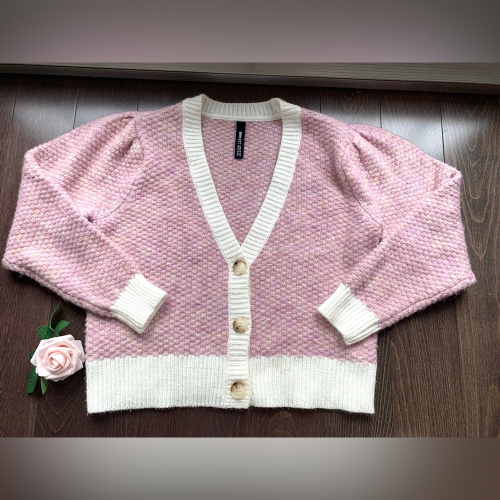 NWOT Design Lab wool knit cardigan sweater